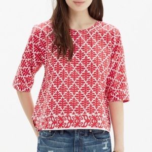 MADEWELL Province Tee in Ikat Bloom